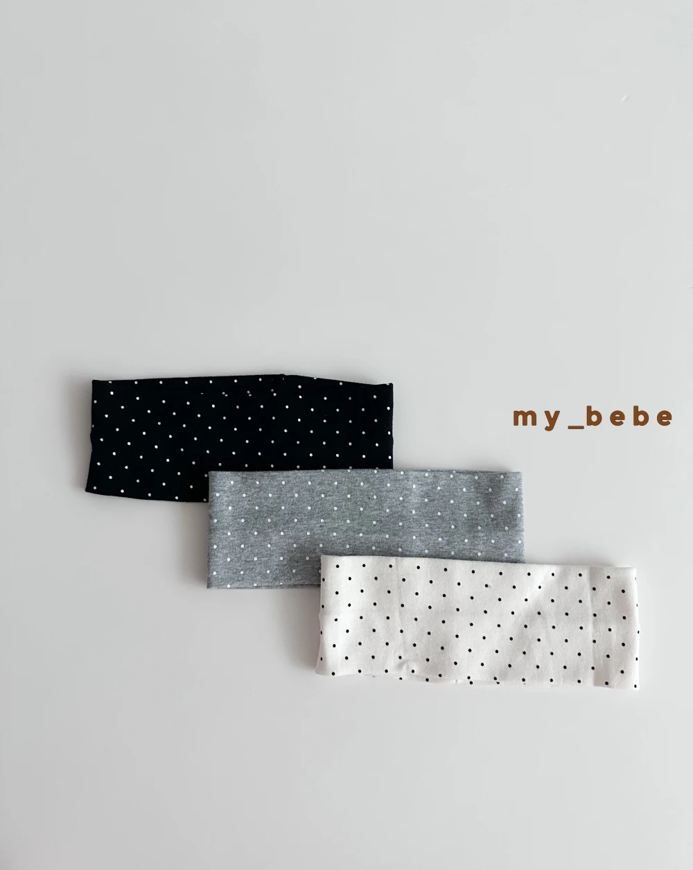 My bebe 圓點髮帶