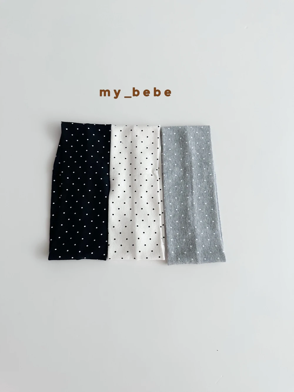 My bebe 圓點髮帶