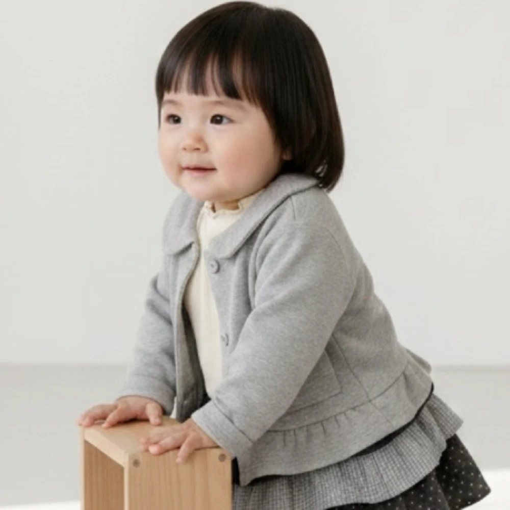 Valubebe 荷葉邊外套