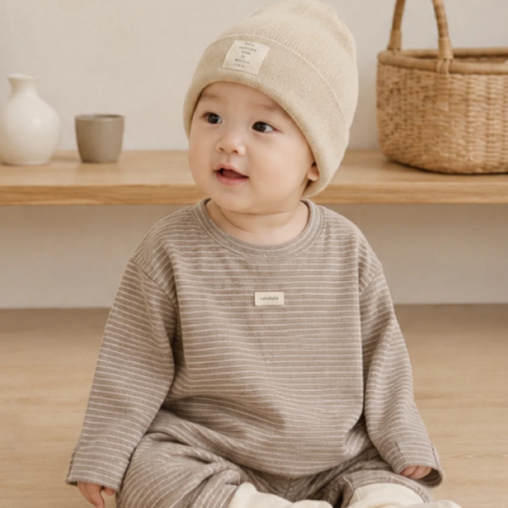 Valubebe 威化條紋上衣