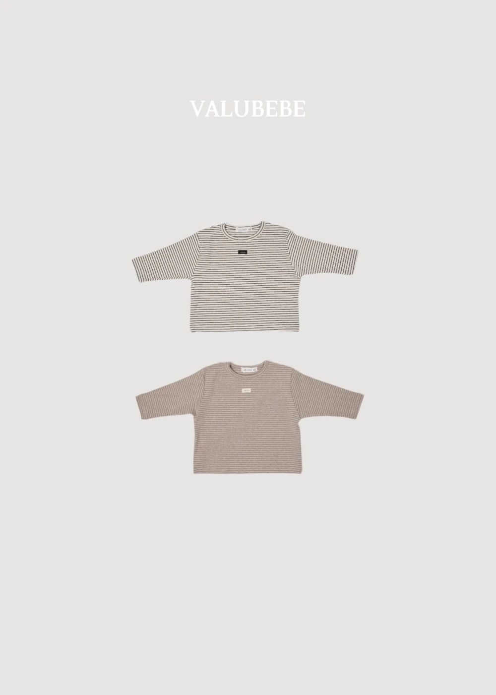 Valubebe 威化條紋上衣
