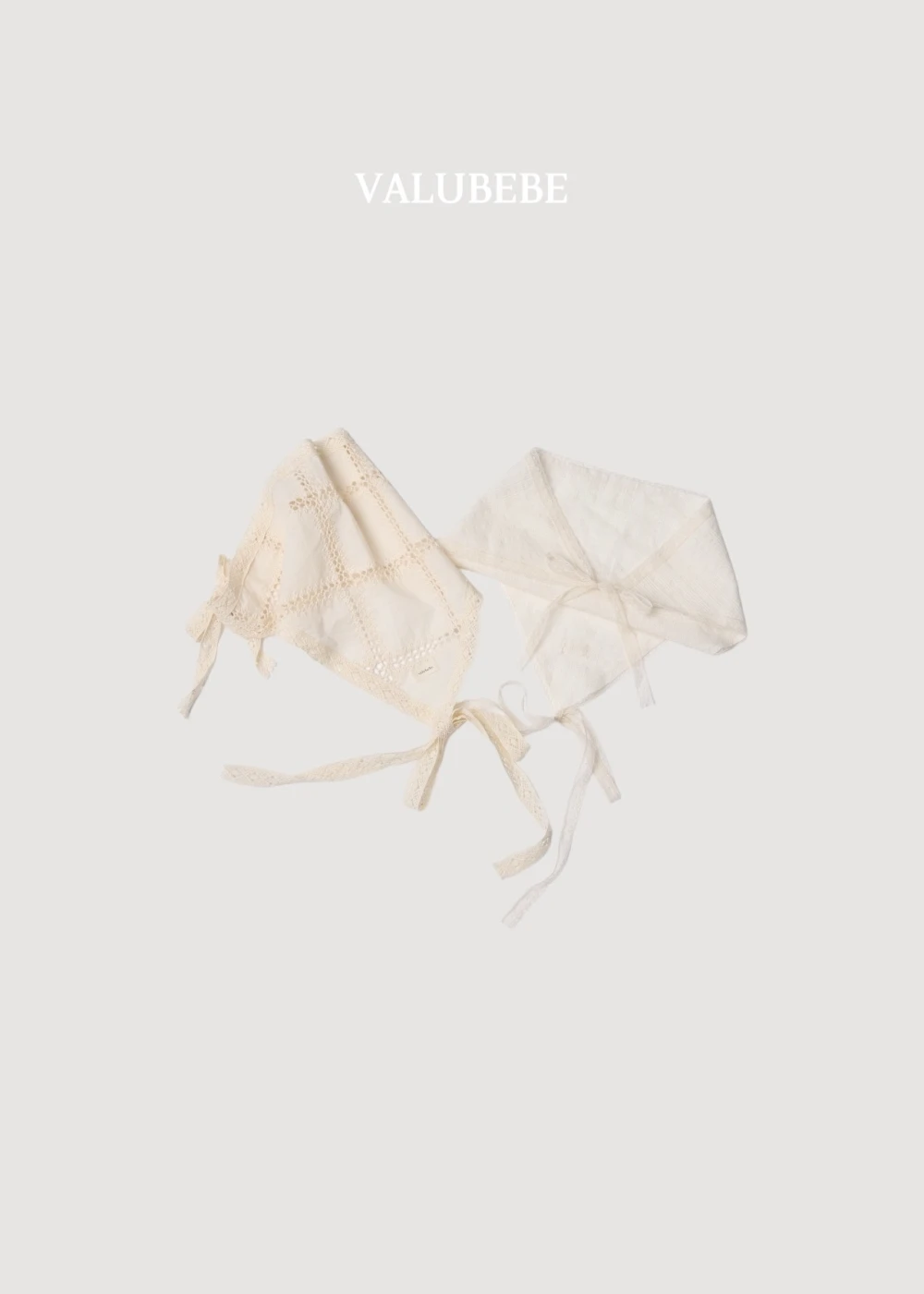 Valubebe 蕾絲緞帶圍巾