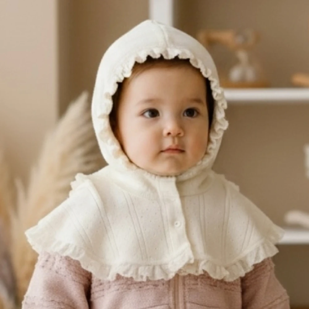 Valubebe 荷葉連帽披風