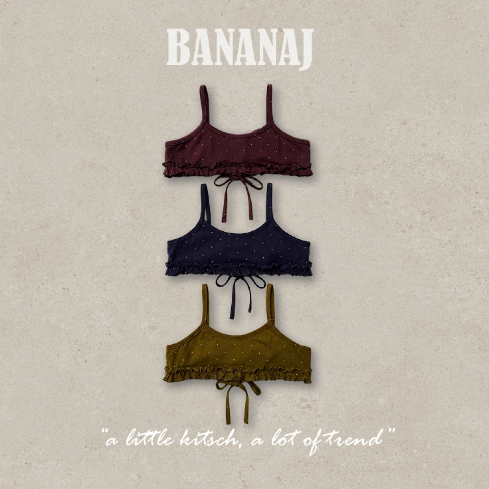 BananaJ 點點抹胸