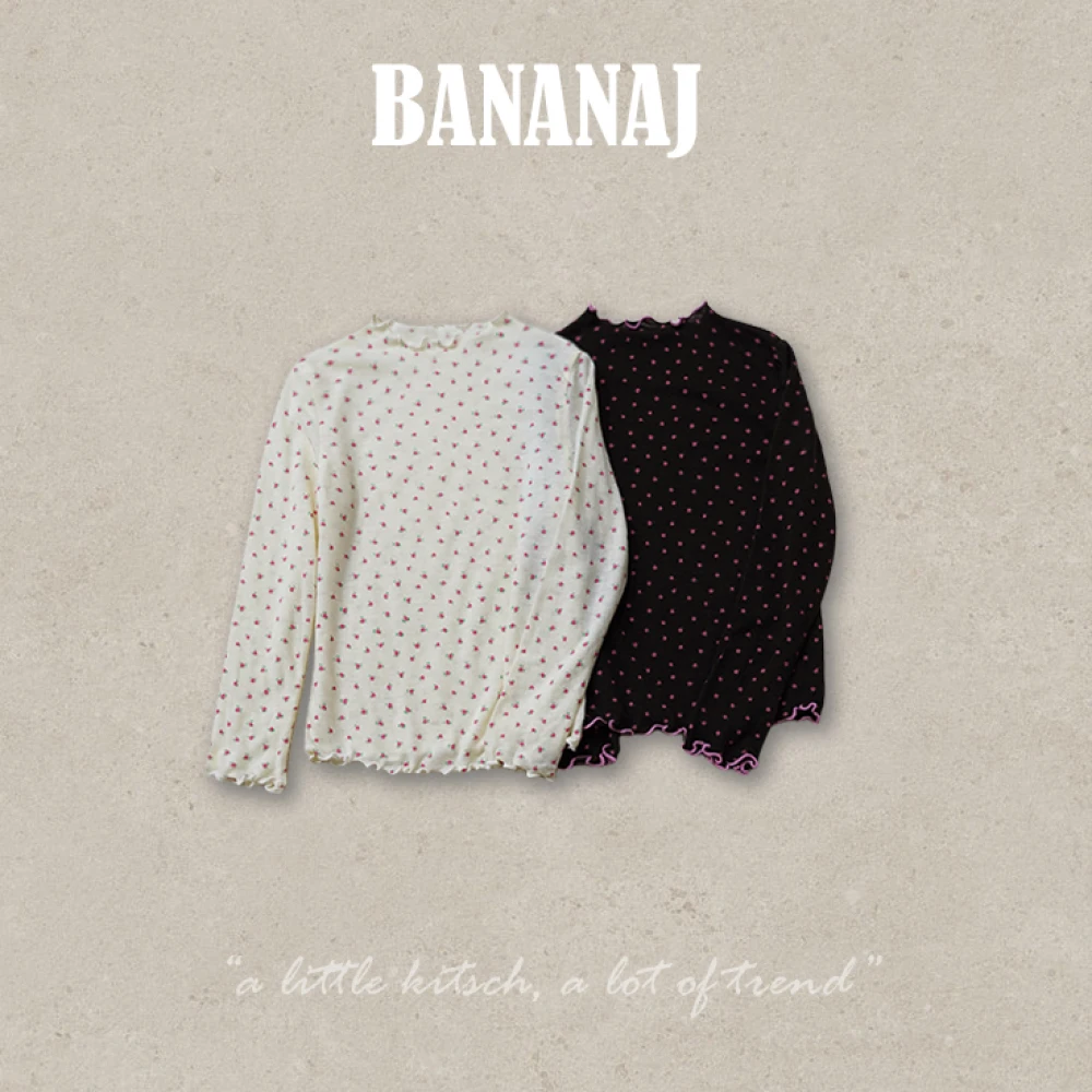 BananaJ 玫瑰內搭上衣