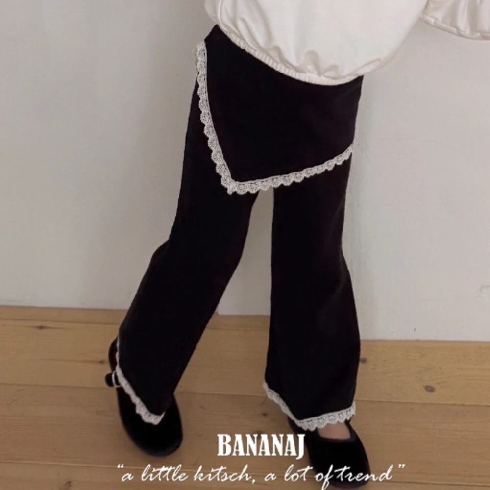 BananaJ 花園蕾絲裙褲