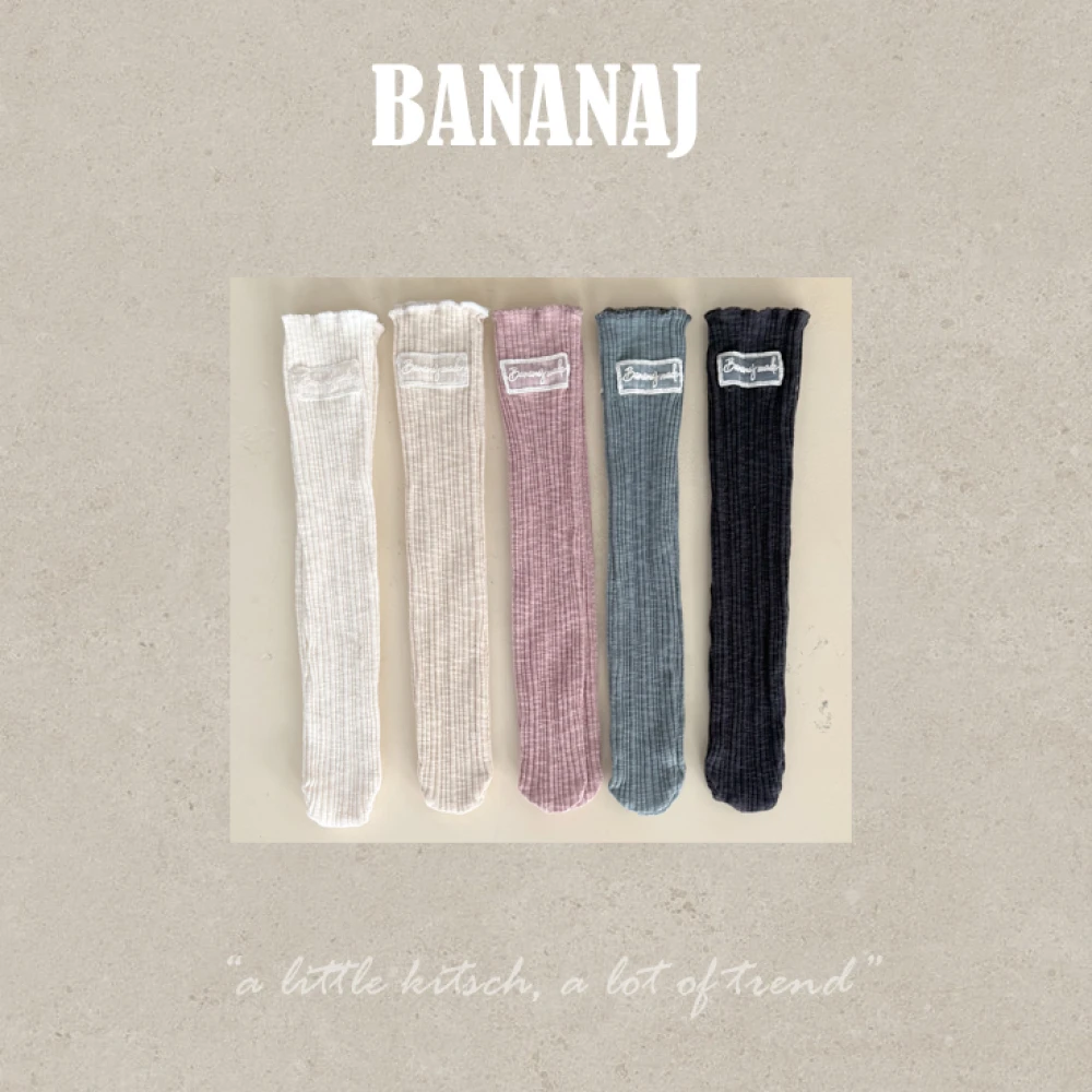 BananaJ 羅紋長襪