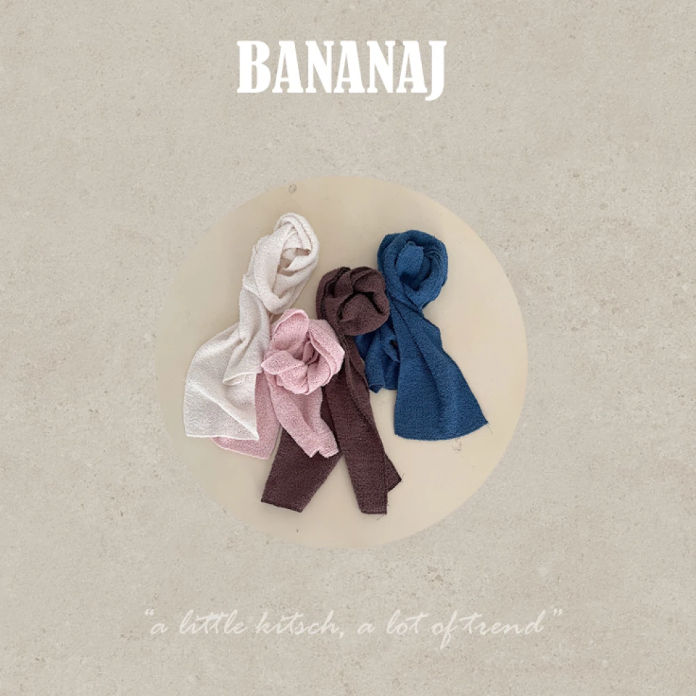 BananaJ 棉花糖圍巾