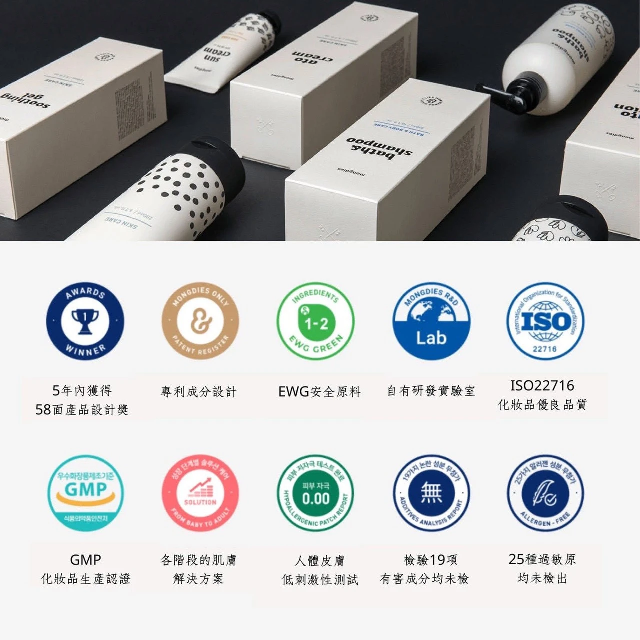 mongdies 寶寶防曬系列