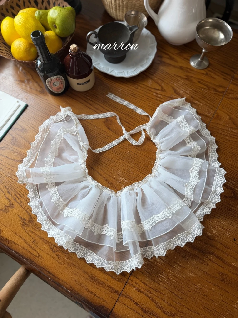 Marron 芭蕾公主綁帶紗裙