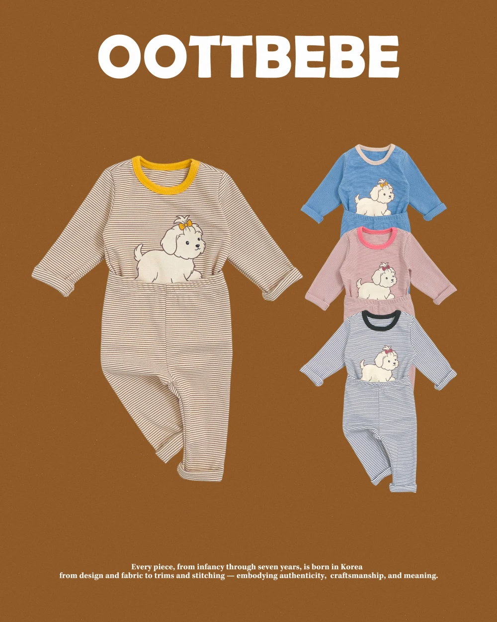 Oottbebe 漂亮狗狗居家服