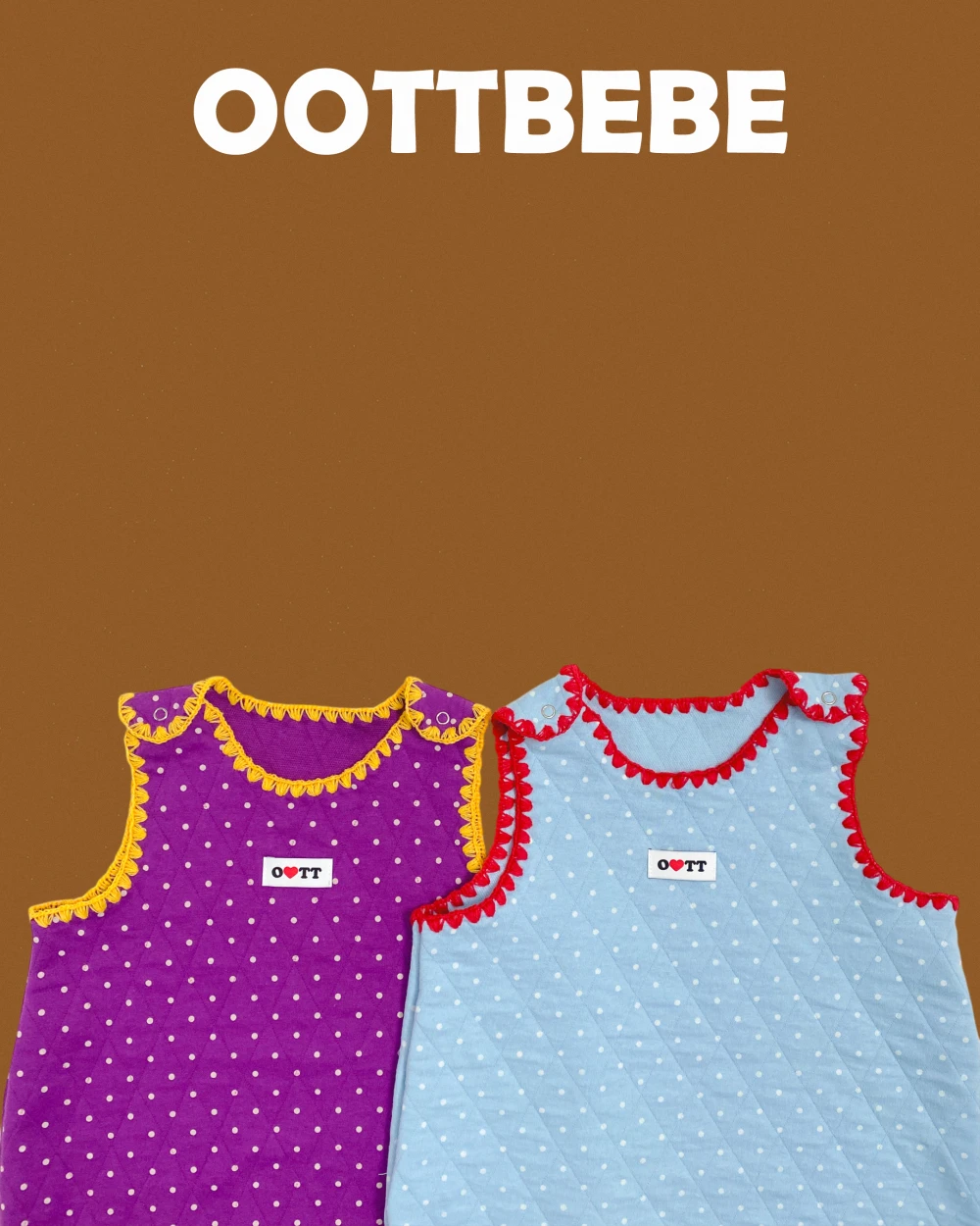 Oottbebe 貝殼滾邊點點防踢被