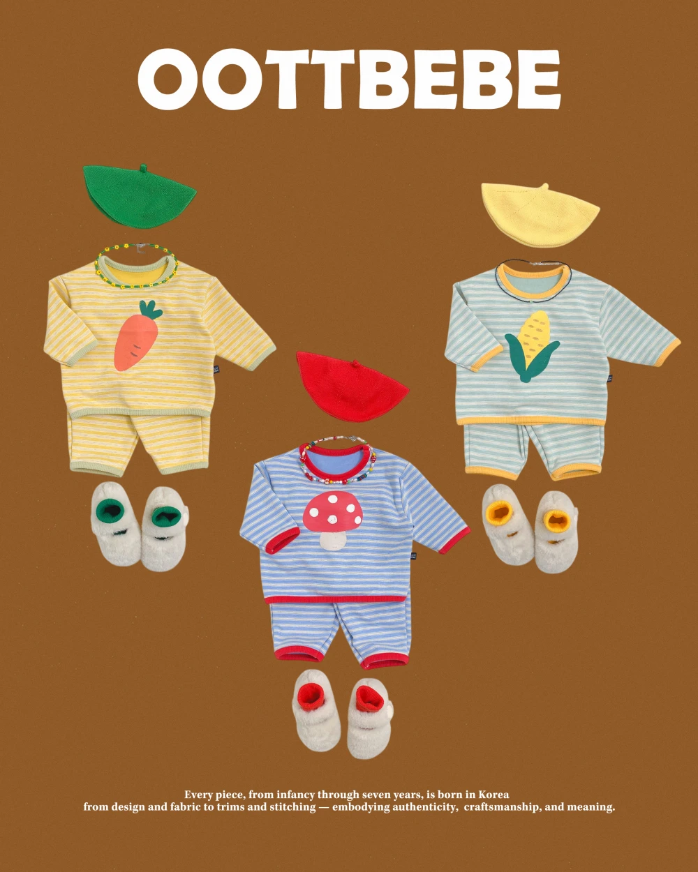 Oottbebe 水果居家服