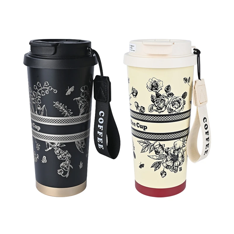鈴蘭花高顏值吸管杯│隨行杯 SUS304 │ 550ml