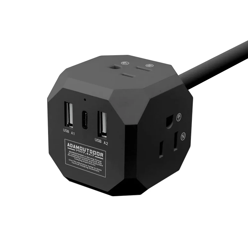 ADAMOUTDOOR 極限方塊PD氮化鎵35W多功能USB延長線 |USB延長線 | 氮化鎵延長線