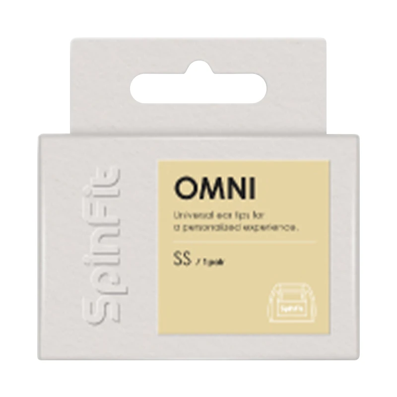 SpinFit OMNI│真無線專用矽膠耳塞│日本高級柔軟矽膠耳塞