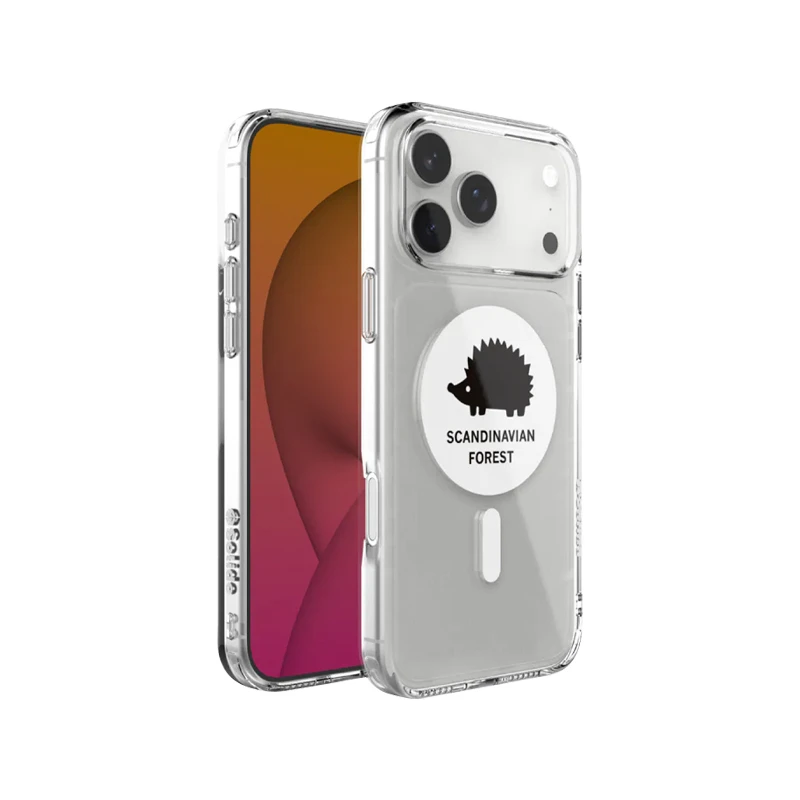 SOLiDE  iPhone 17 北歐小刺蝟正版授權磁吸保護殼| 小刺蝟手機殼 |正版授權手機殼