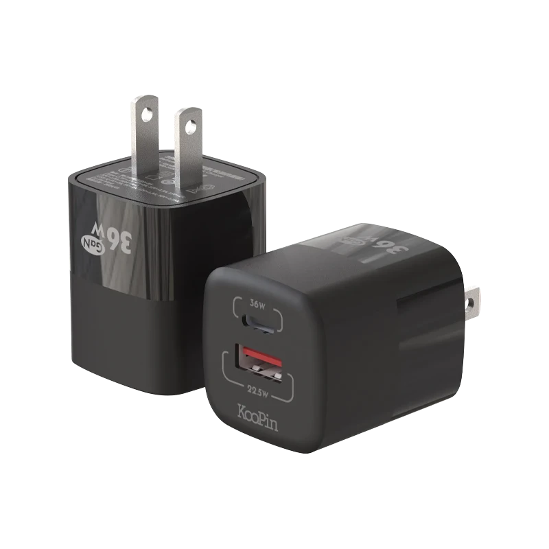 KooPin 氮化鎵 36W快速充電器  │ PPS快充技術 │ 電源供應器
