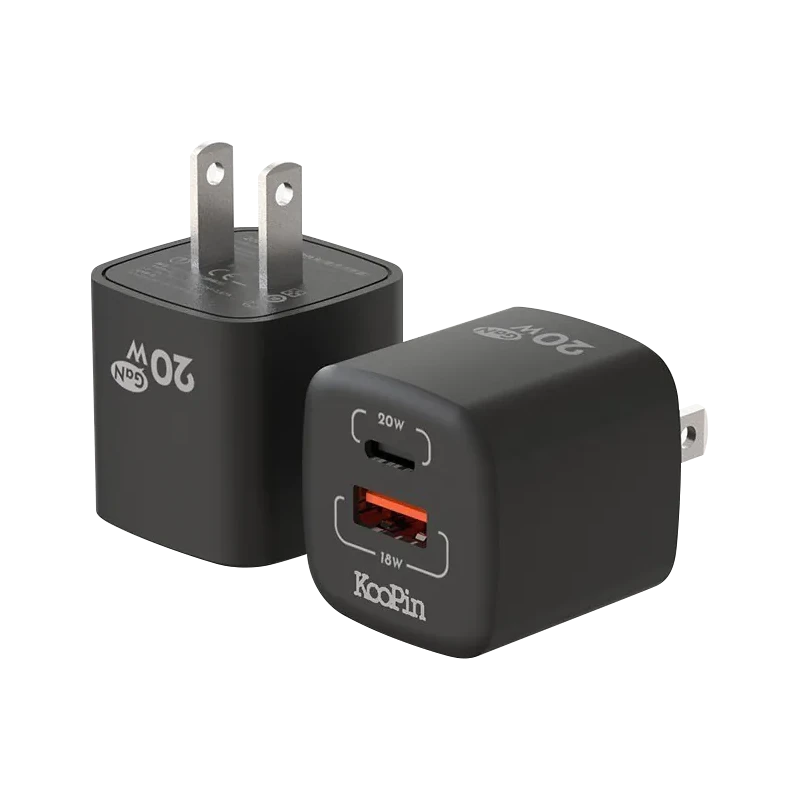 KooPin 氮化鎵 20W快速充電器  │ PD快充 │電源供應器