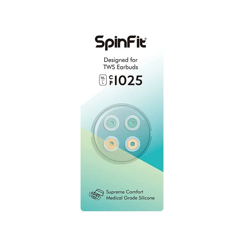 SpinFit CP1025 TW  矽膠耳塞 │  藍芽耳機專用