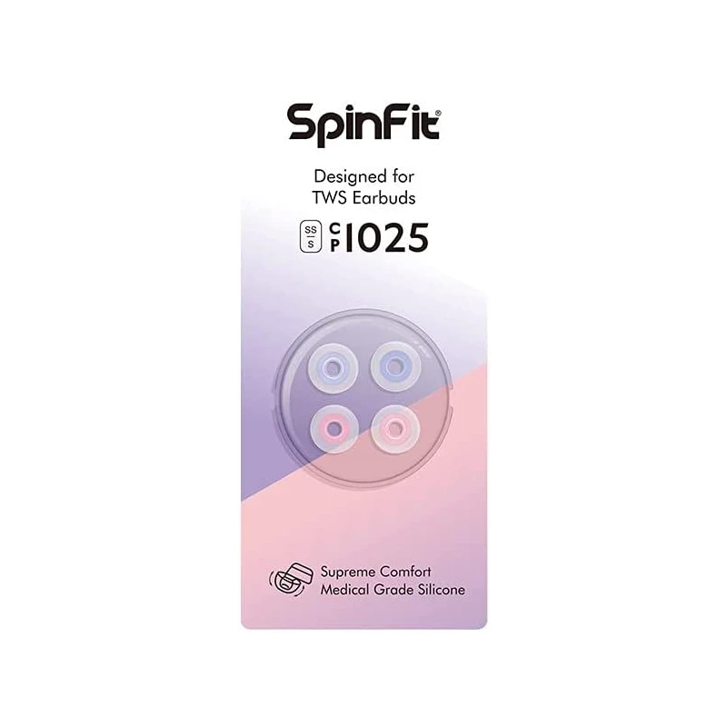 SpinFit CP1025 TW  矽膠耳塞 │  藍芽耳機專用