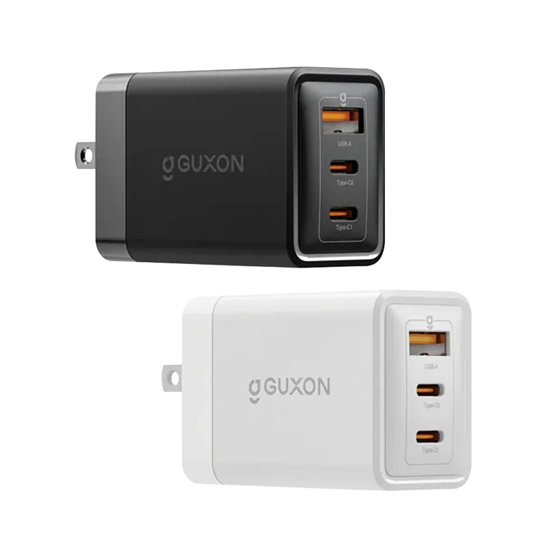 GUXON 古尚 65W GaN充電頭｜氮化鎵快充｜三孔電源供應器