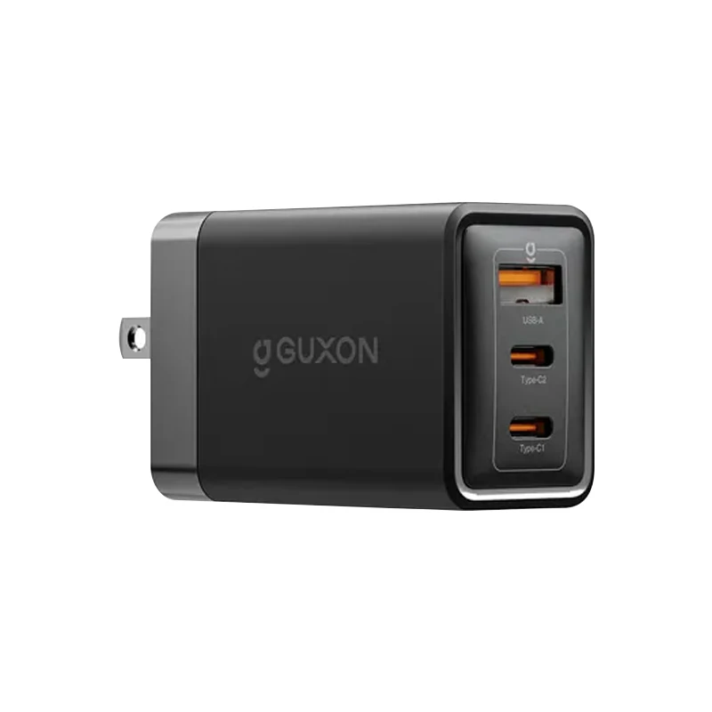 GUXON 古尚 65W GaN充電頭｜氮化鎵快充｜三孔電源供應器