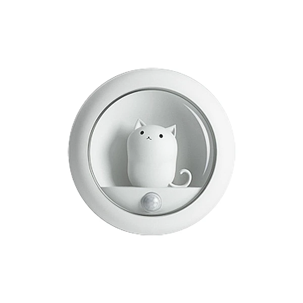 小夜貓 小牛感應燈|造型夜燈 環保省電 貓咪 貓奴必收