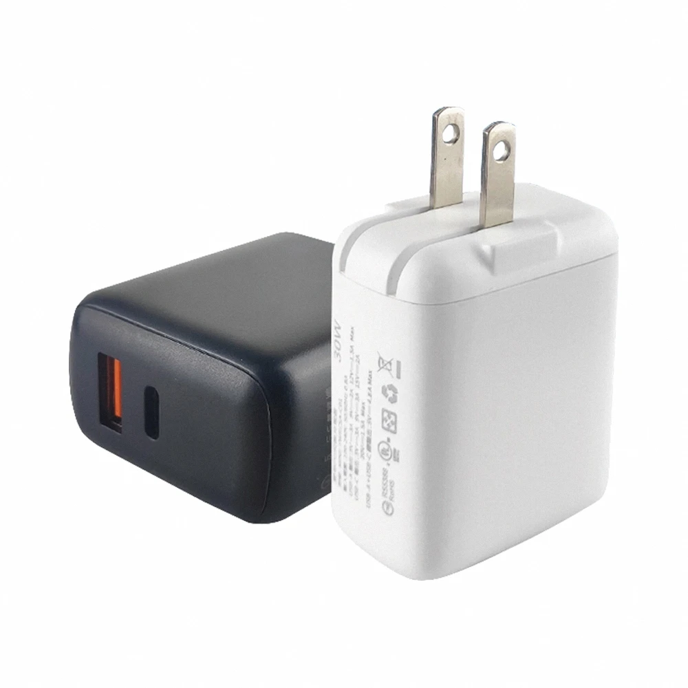 30w雙孔充電器│ QC+PD PD充電頭