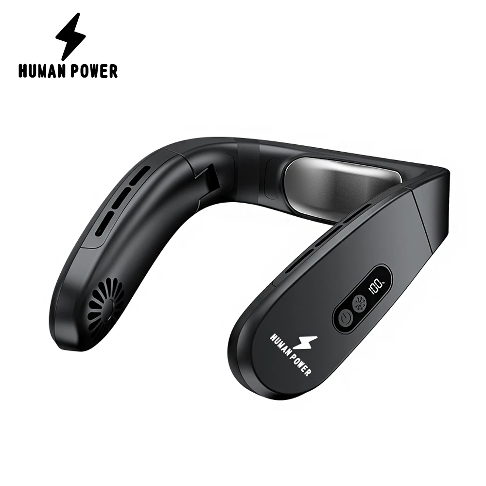 HUMAN POWER HU-KZ09 冰感頸掛風扇 | 掛脖風扇