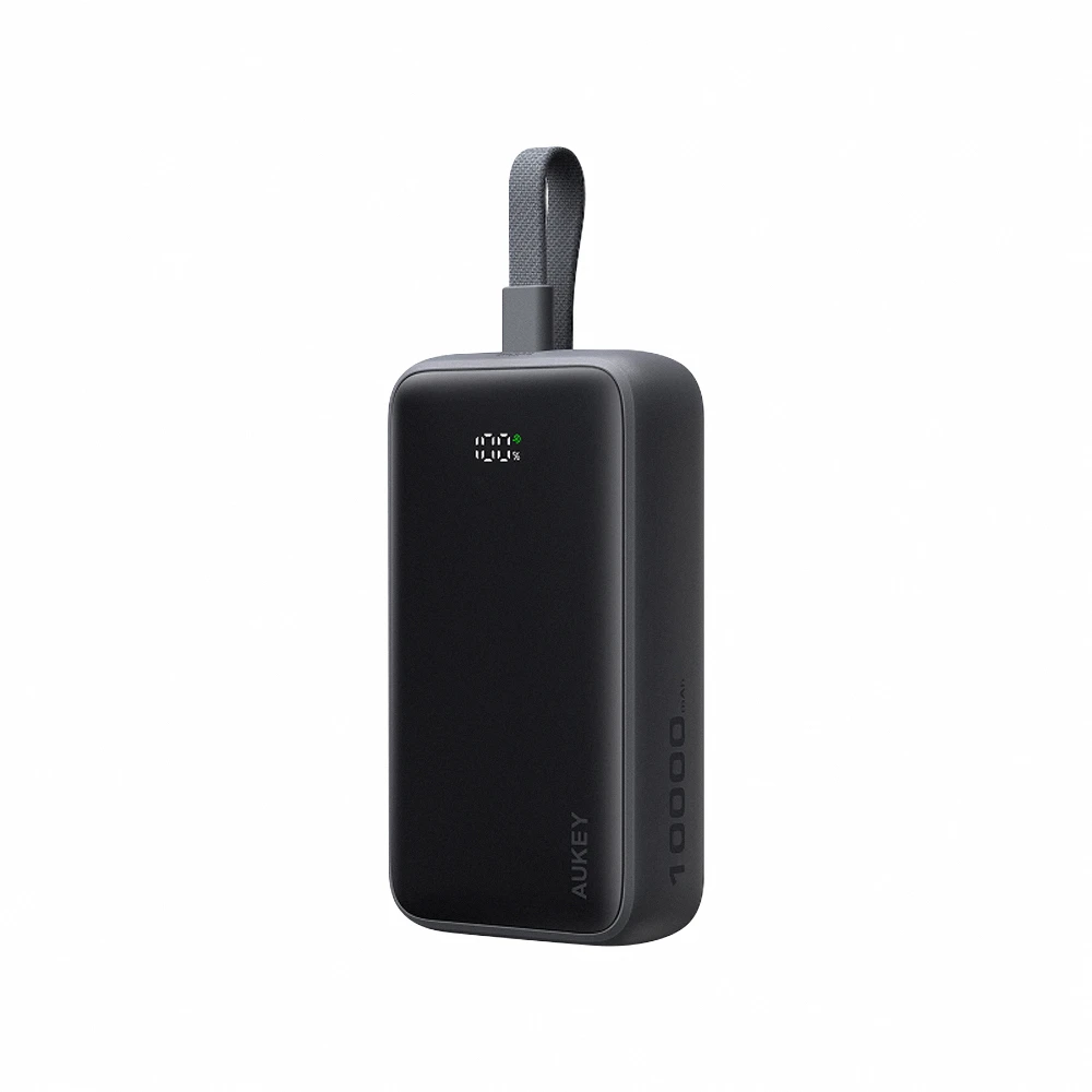 AUKEY 小冰棒 PB-Y61｜10000mAh 行動電源｜30W 自帶線快充