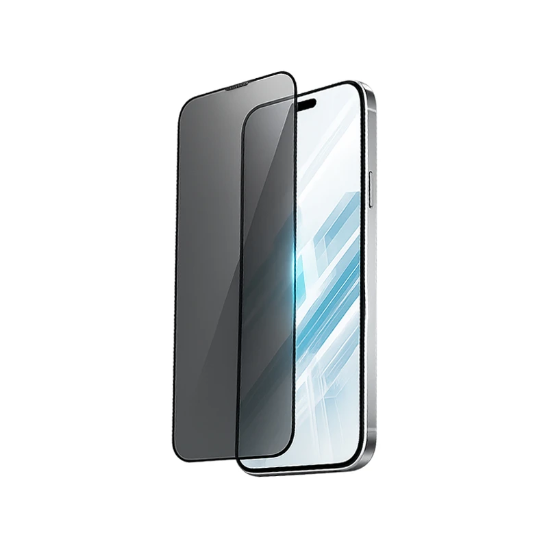 Mr.com iPhone 18 防窺2.5D滿版玻璃保護貼｜日本AGC玻璃｜9H防刮