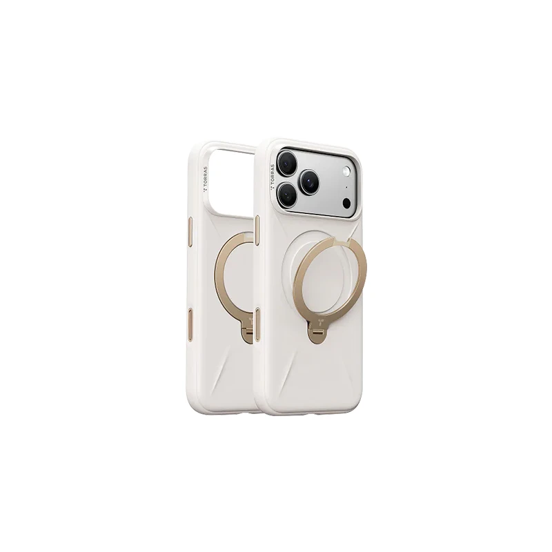 TORRAS Ostand Q3 Silicone｜iPhone 18 Pro手機殼｜液態矽膠支架殼