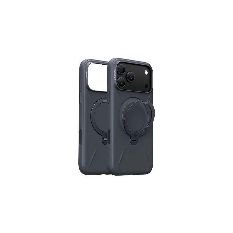 TORRAS Ostand Q3 Silicone｜iPhone 18 Pro手機殼｜液態矽膠支架殼