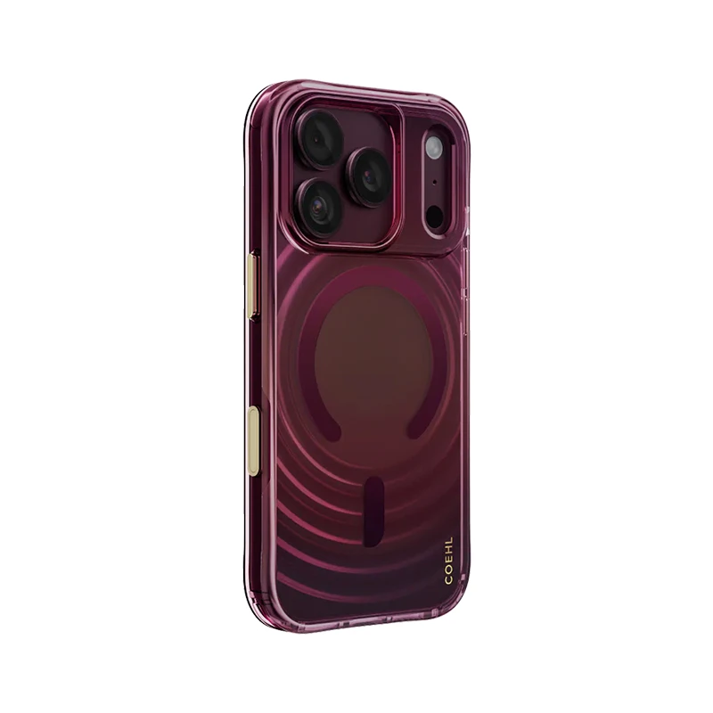 UNIQ Coehl Vela 水波紋磁吸保護殼｜iPhone 18 Pro / Pro Max｜IML彩虹光感｜可替換掛扣