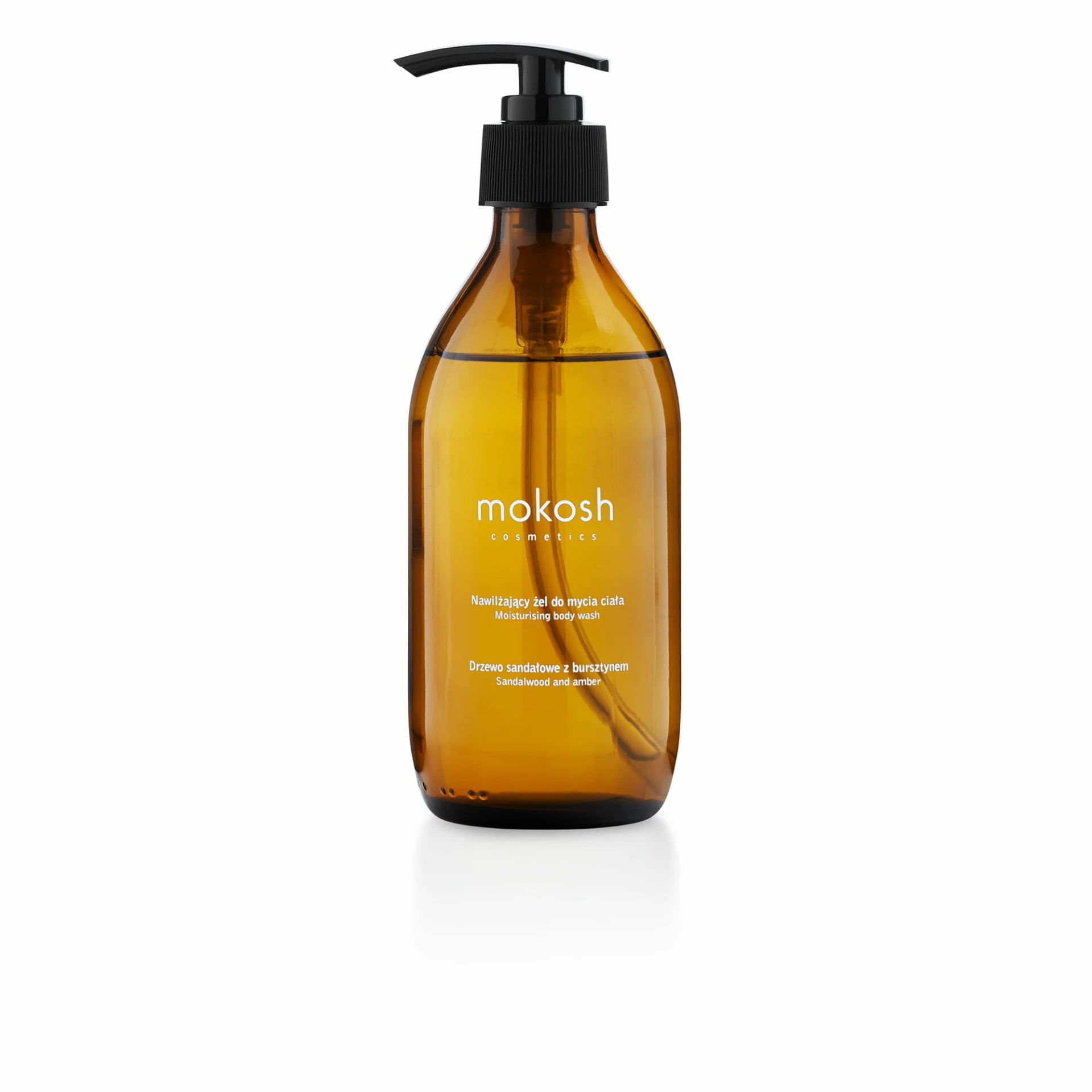 波蘭 mokosh 莫科甚 琥珀檀香沐浴乳300ML