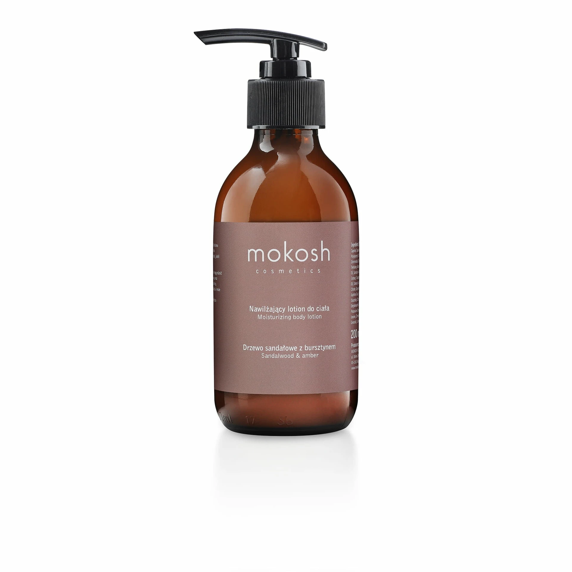 波蘭 mokosh 莫科甚 琥珀檀香保濕乳300ML