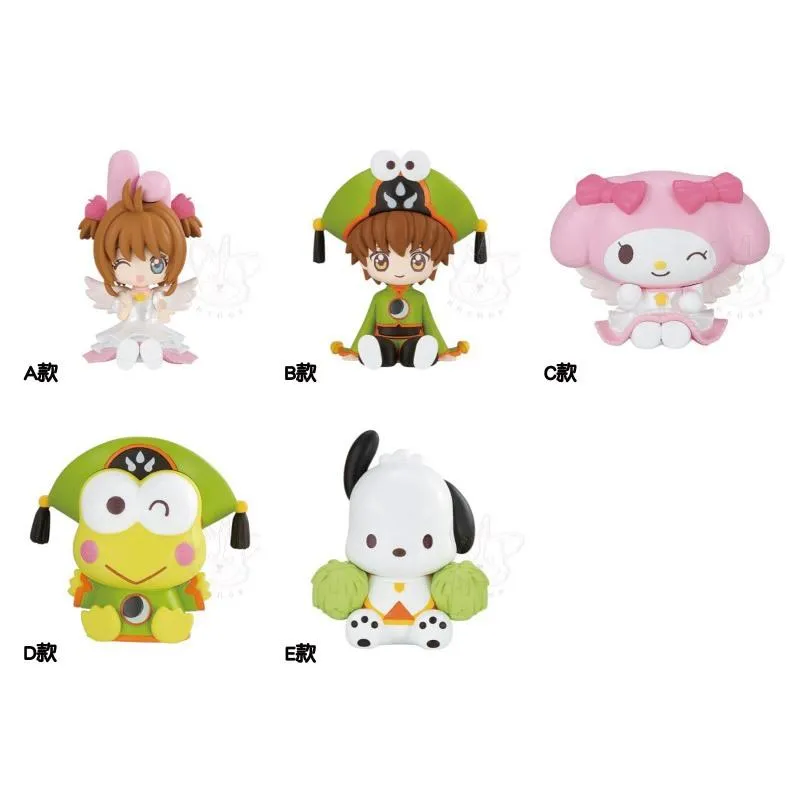 【M.M小舖】『現貨』 BANDAI 轉蛋 扭蛋 庫洛魔法使X三麗鷗聯名公仔P3 3 小櫻 小狼 公仔 全5款