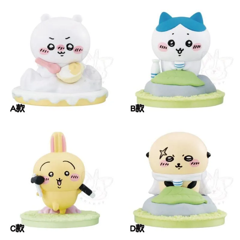 【M.M小舖】 『現貨』 BANDAI 轉蛋 扭蛋 吉伊卡哇插圖好友公仔P3 3 吉伊卡哇 兔兔 小八貓 全4款