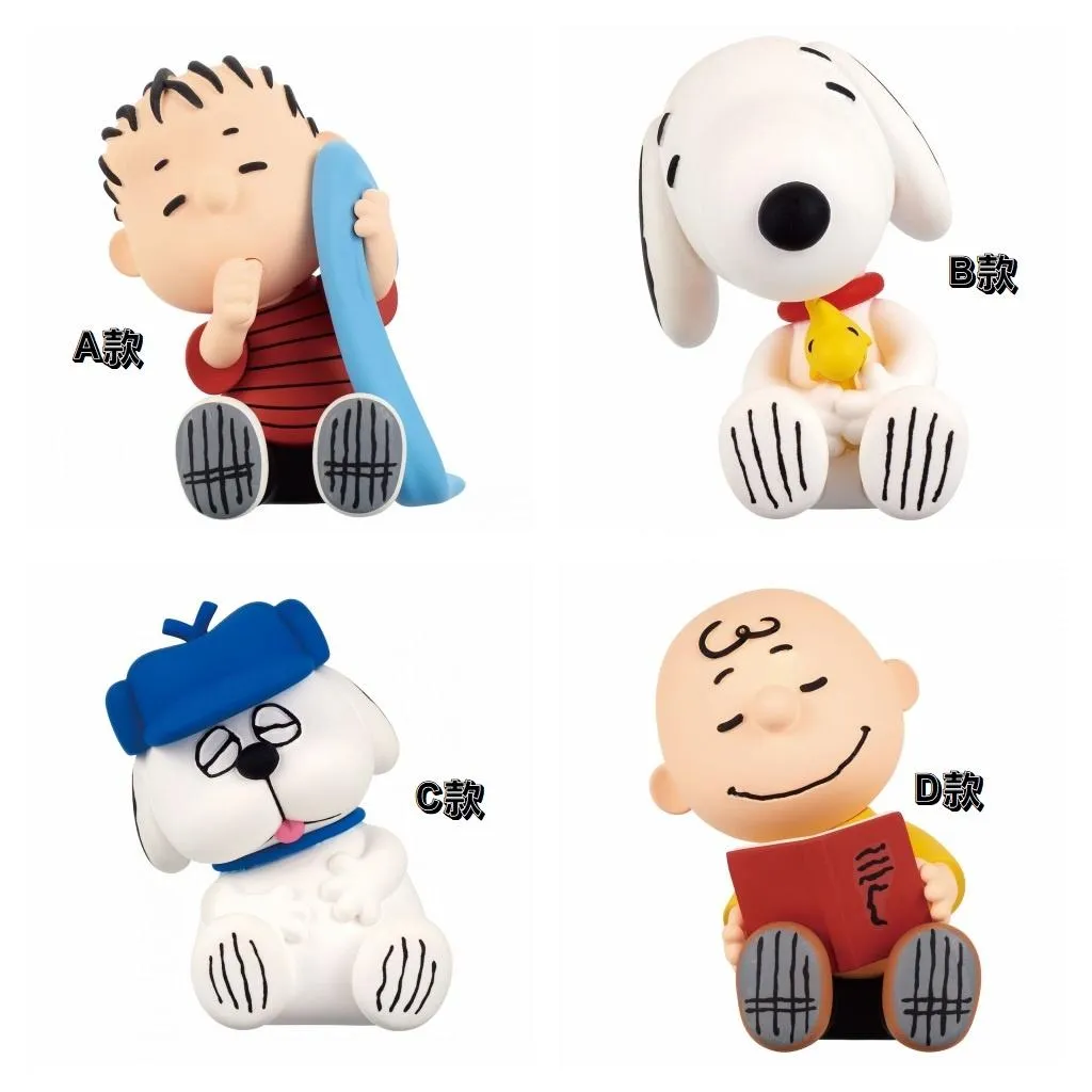 【M.M小舖】『現貨』 T-ARTS 轉蛋 扭蛋 史努比倚肩 公仔 靠肩 倚靠 睡著 睡覺 史努比 全4款