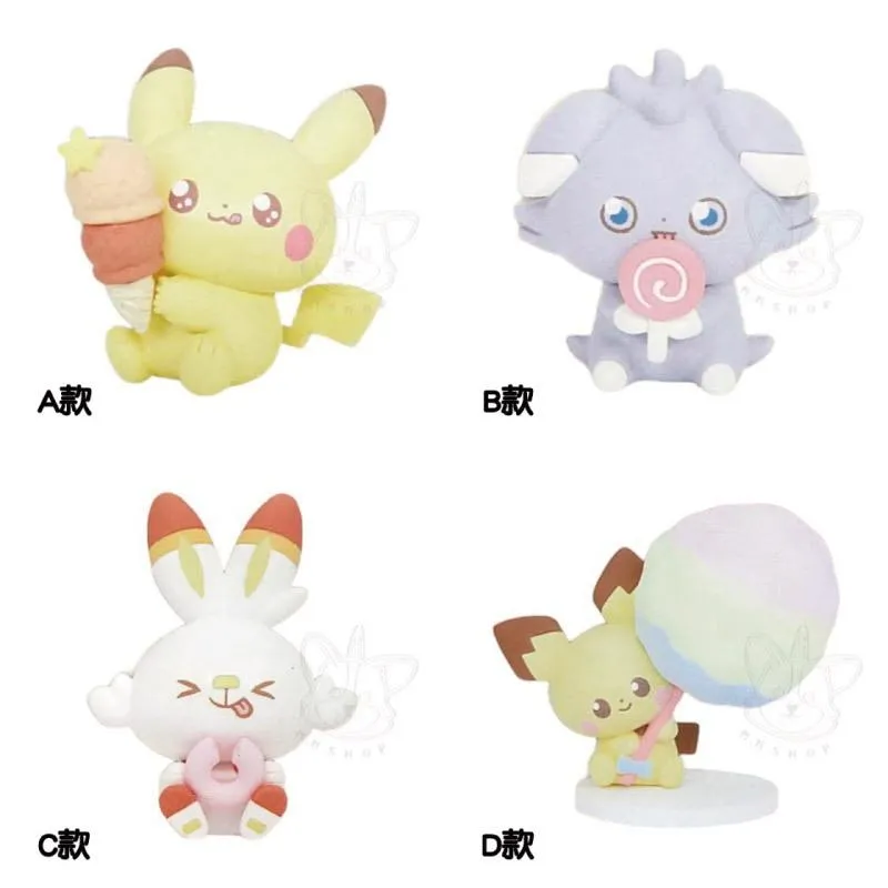【M.M小舖】『現貨』 T-ARTS 轉蛋 扭蛋 寶可夢Pokepeace甜蜜商店公仔P1 寶可夢 皮卡丘 全4款