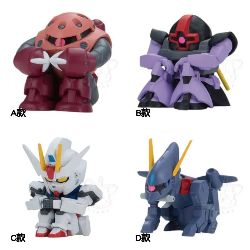 【M.M小舖】 『現貨』 BANDAI 轉蛋 扭蛋 等待中機動戰士鋼彈P2 2 鋼彈 攻擊 等待 公仔 全4款