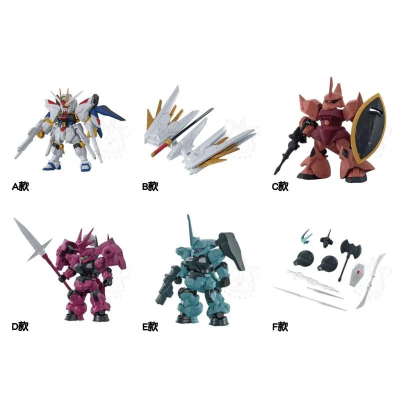【M.M小舖】 『現貨』 BANDAI 轉蛋 扭蛋 鋼彈ENSEMBLE 28 全能自由 鋼彈 模型 全6款