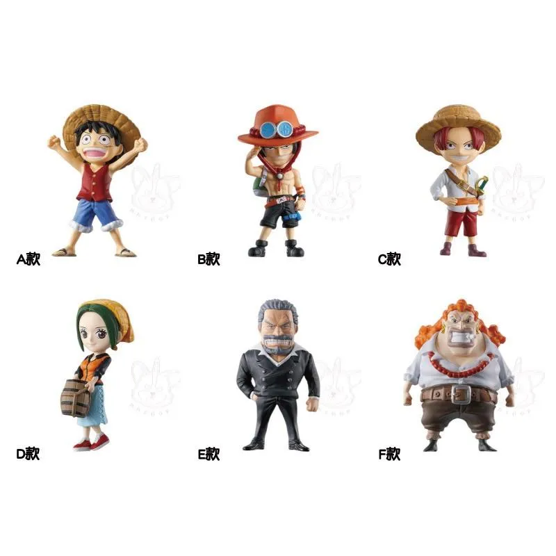 【M.M小舖】 『現貨』 BANDAI 轉蛋 扭蛋 航海王果實公仔P20 20 魯夫 艾斯 紅髮傑克 全6款