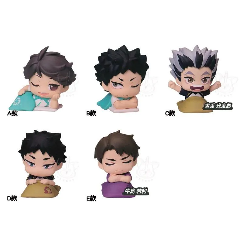 【M.M小舖】 『現貨』 Standstones 轉蛋 扭蛋 排球少年睡眠公仔P2 2 排球少年 睡眠 全5款