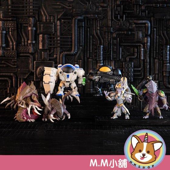 【M.M小舖】『現貨+預購』盒玩 星際爭霸盲盒 盲抽 星際 外星人 機械 聖堂武士 怪獸   一中盒6入