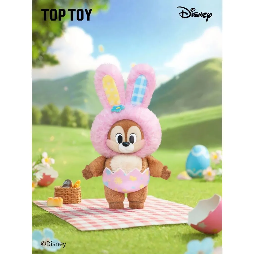 【M.M小舖】『現貨+預購』盒玩 TOPTOY 迪士尼春日彩蛋系列毛絨掛飾系列盲盒  維尼 盲盒 盲抽 派對 一中盒8入