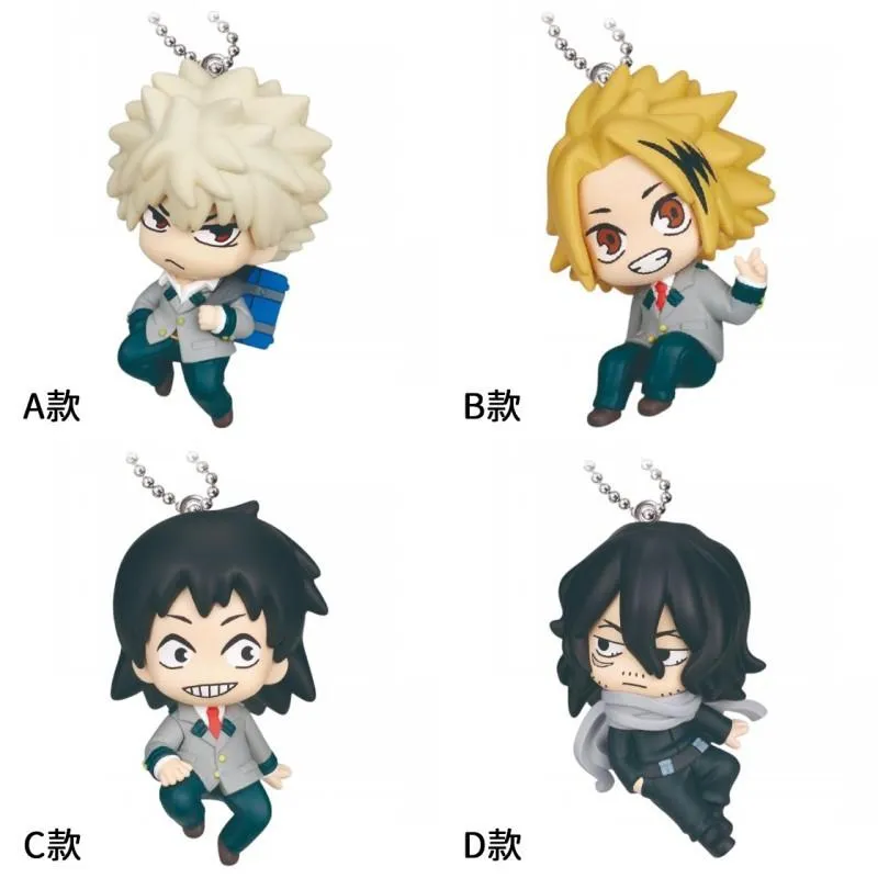 【M.M小舖】『現貨』 T-ARTS 轉蛋 扭蛋 Defo Fig!我的英雄學院 Q版公仔珠飾P2 2 爆豪 全4款