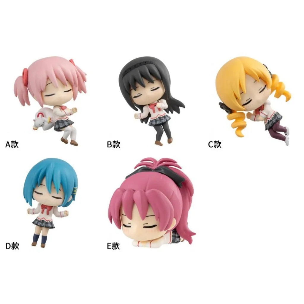 【M.M小舖】『現貨』 BANDAI 轉蛋 扭蛋 魔法少女小圓睡眠公仔 魔法 少女 小圓 睡覺 睡眠 公仔 全5款