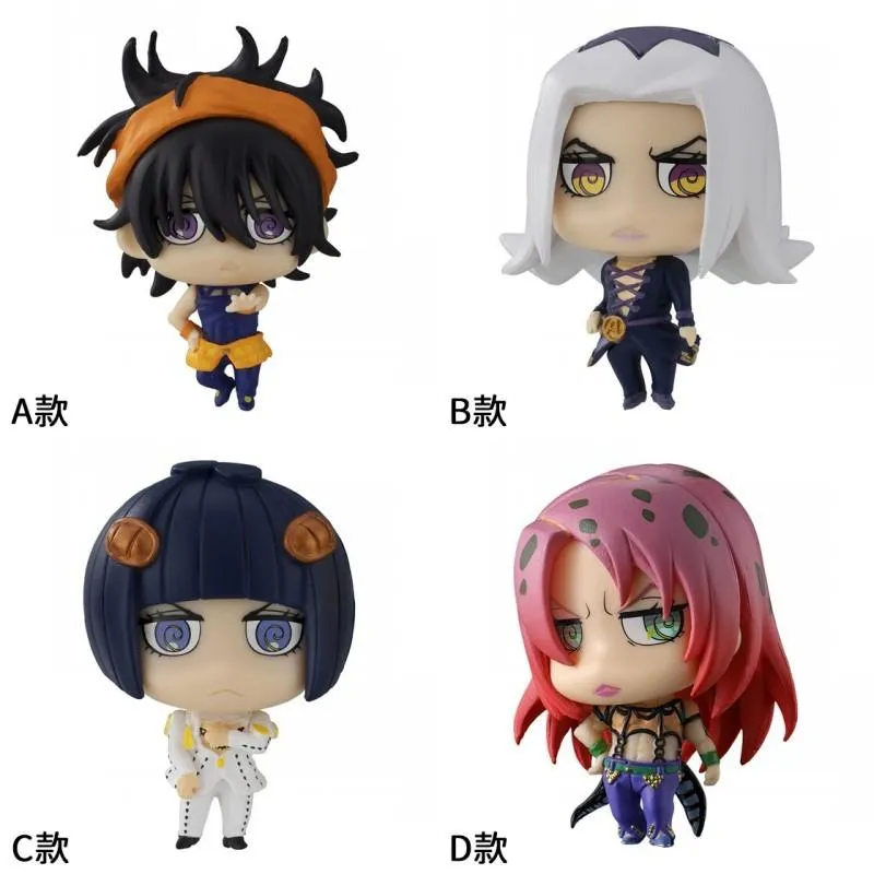 【M.M小舖】『現貨』 BANDAI 轉蛋 扭蛋 JOJO的奇幻冒險RE公仔P6 6 JOJO 基爾伽 公仔 全4款